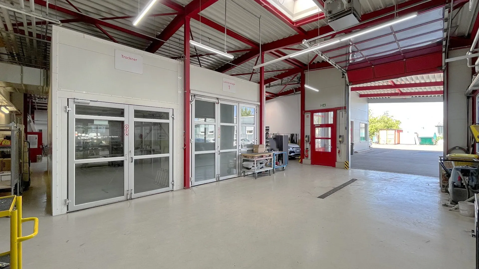 Immobilienangebot - Freiburg im Breisgau - Gewerbe - Moderne Werkstatthalle mit Büro- und Sozialräumen im Industriegebiet Freiburg Nord